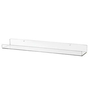 ikea // transparent shelf